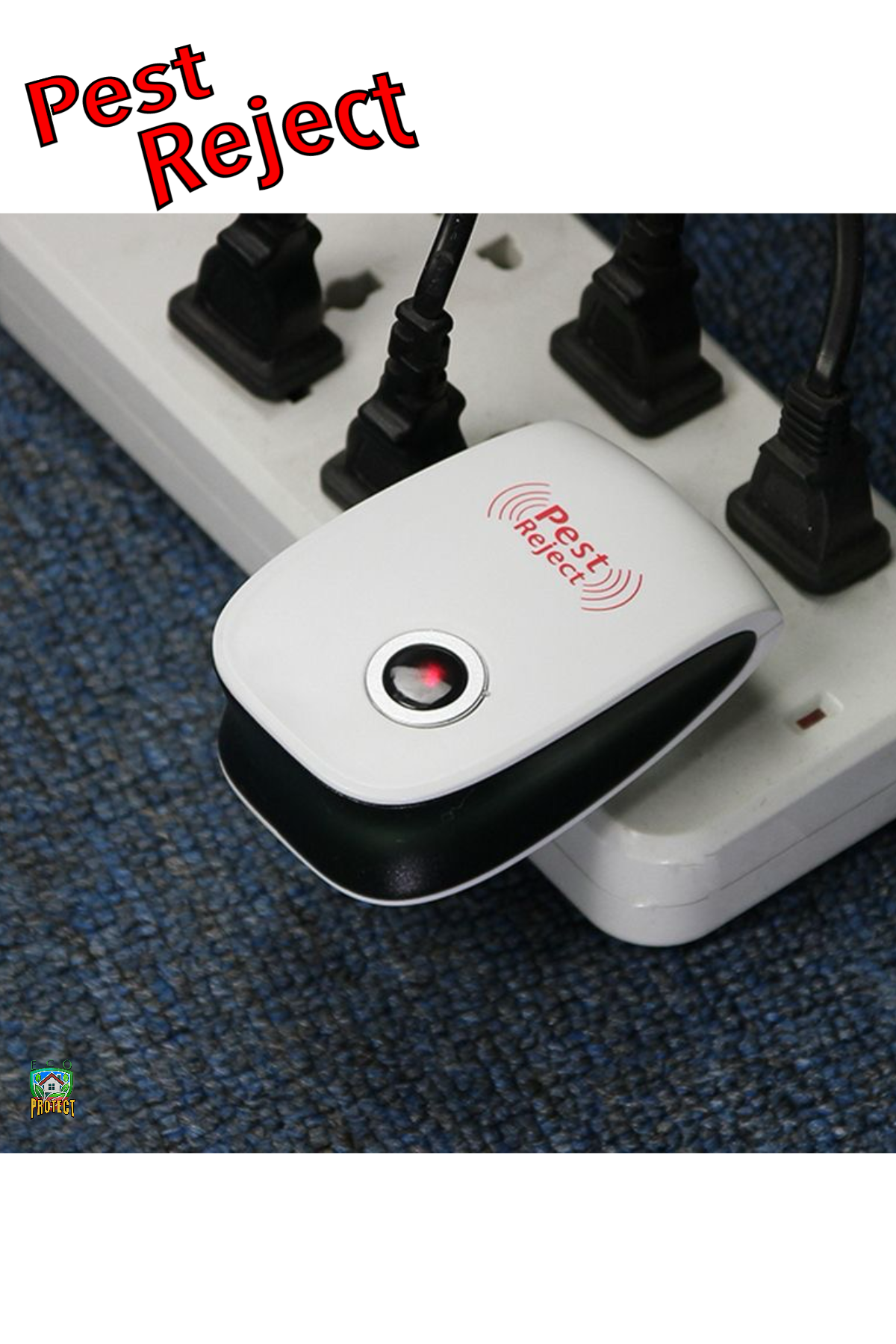 PEST REJECT ® - Repelente Ultrasonico Eléctrico